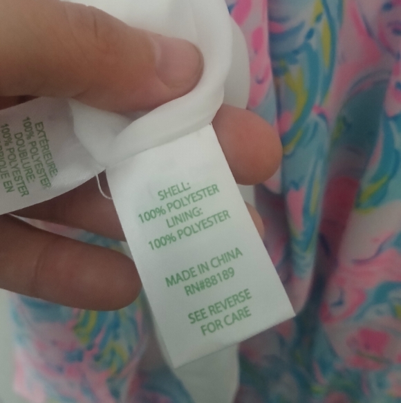 Lilly Pulitzer Maxi Dress Size 8 Taylee Blue Ibiza Gimme the Juice Blue/Pink - Picture 15 of 16